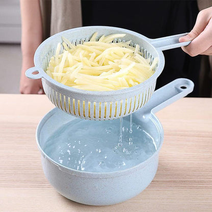 Vegetable Slicer with 6 Different Blades