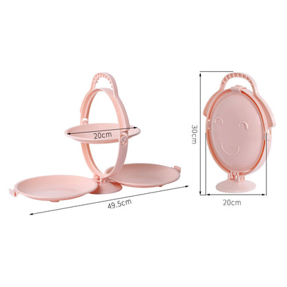 Portable Multi-Layer Folding Fruit Tray