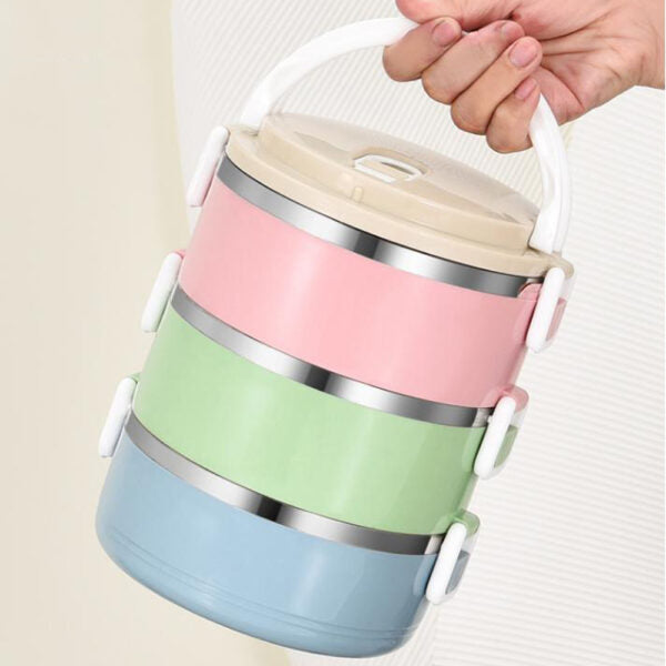 Portable Stainless Steel Insulated Lunch Box