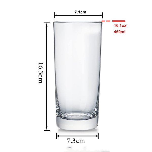 Tall Cocktail Glasses 460ml