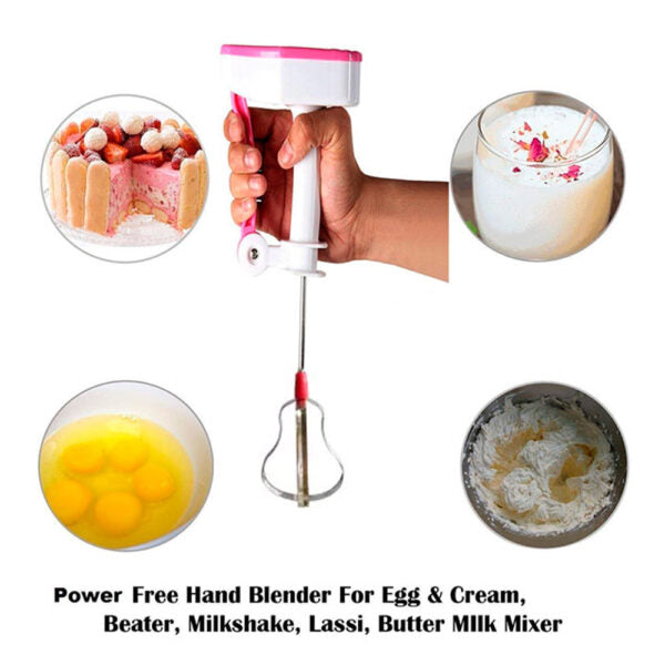 Easy Flow Manual Hand Blender (Random Color)