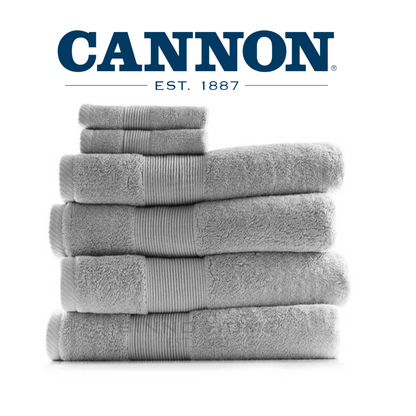Cannon-Luxury Towel - Silver