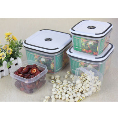 Storage Containers 5-Piece Set Square with Sealed Lids