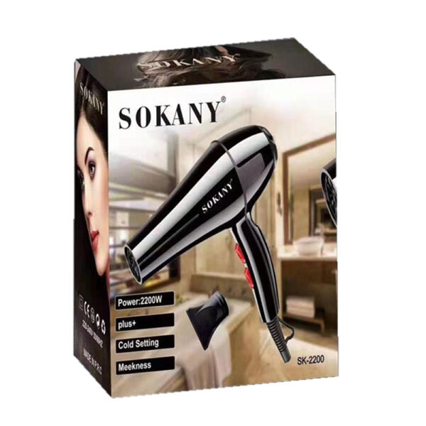 SOKANY Hair Dryer 2200 Watts