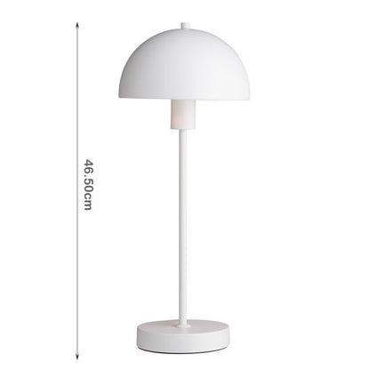 Table Lamp White Metal 46.5cm