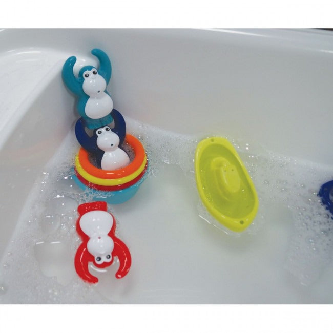 Bath Set Boats and Little Acrobat Monkeys