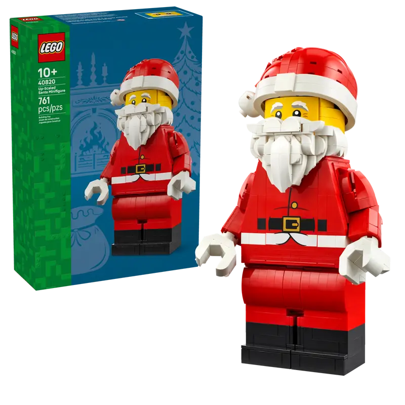 Lego Up-Scaled Santa Minifigure (40820)