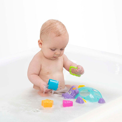 Playgro Float Along Hippo Shape Sorter
