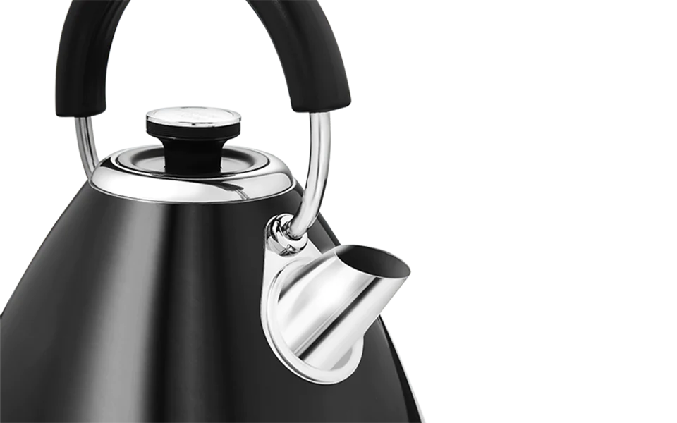 Venture Pyramid Kettle – Black -1.5L by Morphy Richards