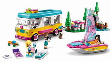 Lego Friends Forest Camper Van and Sailboat (41681)