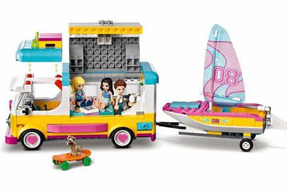 Lego Friends Forest Camper Van and Sailboat (41681)