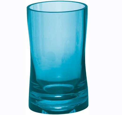 Kleine Wolke Kleine Wolke Toothbrush Holder Fortune in Turquoise, Polyarcylic