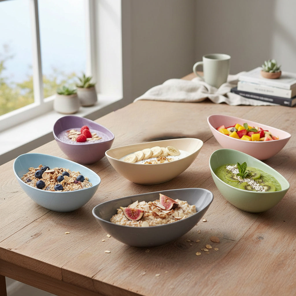 Phoenix 6-Pieces Soft Color Bowl Set