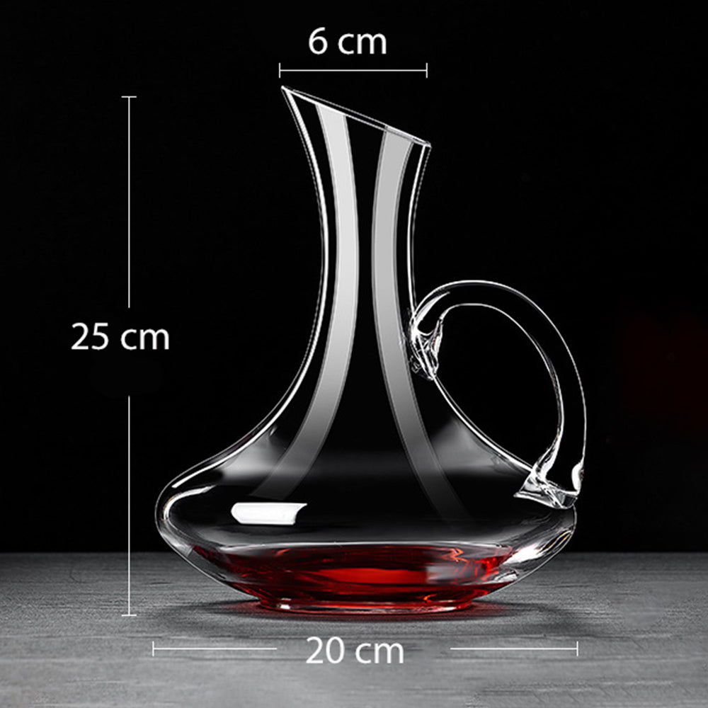 High-Quality Glass Wine Carafe 1500-ml