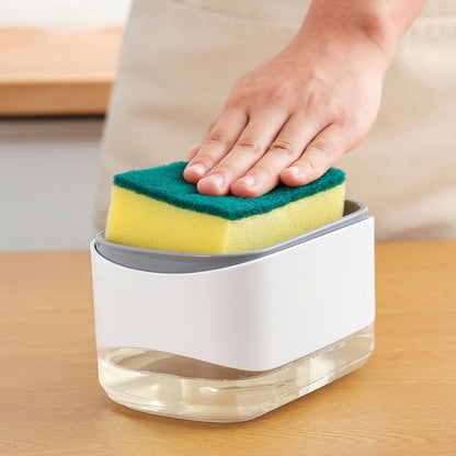 High-Quality Kitchen Soap Dispenser With Sponge