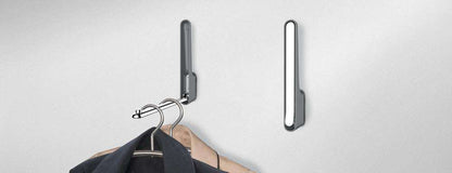 Folding hook Premium OMEGA steel gray By Wenko.de