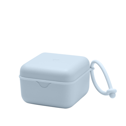 BIBS PACIFIER BOX BABY BLUE