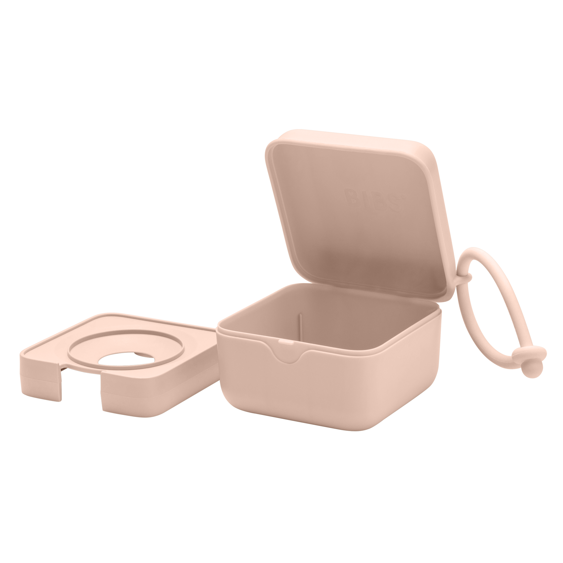 BIBS PACIFIER BOX BLUSH