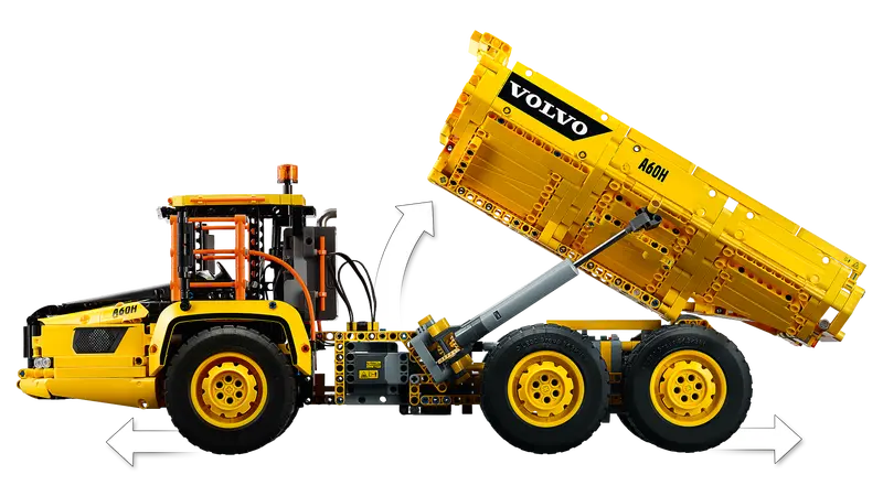 Lego 6x6 Volvo Articulated Hauler (42114)