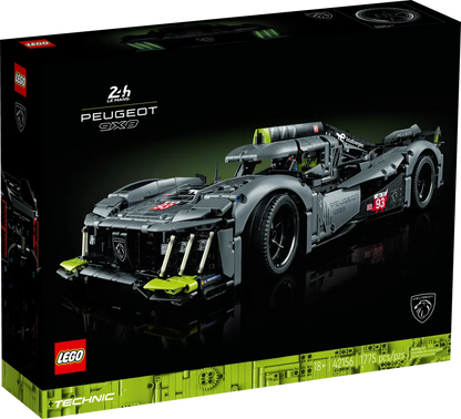 lego PEUGEOT 9X8 24H Le Mans Hybrid Hypercar (42156)