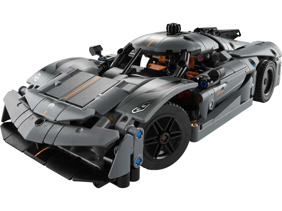 Lego Koenigsegg Jesko Absolut Grey Hypercar (42173)