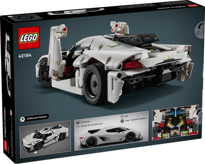 Lego Koenigsegg Jesko Absolut White Hypercar (42184)