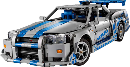 Lego 2 Fast 2 Furious Nissan Skyline GT-R (R34) Car (42210)