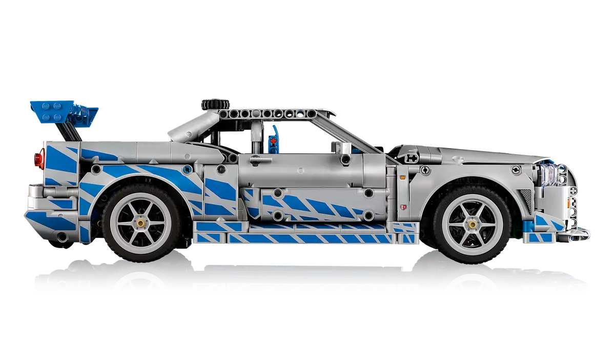 Lego 2 Fast 2 Furious Nissan Skyline GT-R (R34) Car (42210)
