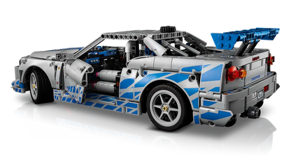Lego 2 Fast 2 Furious Nissan Skyline GT-R (R34) Car (42210)