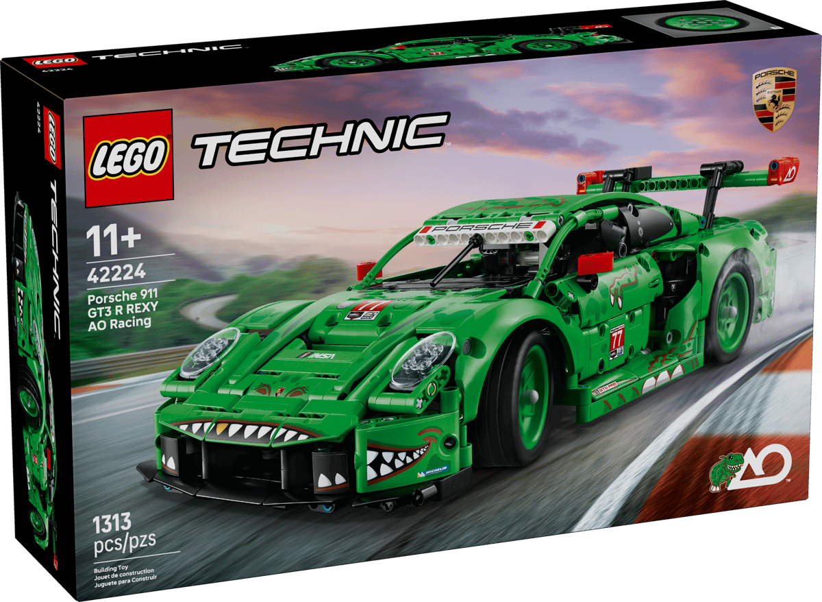 Lego  Porsche 911 GT3 R REXY AO Racing Car