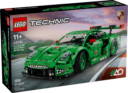 Lego  Porsche 911 GT3 R REXY AO Racing Car
