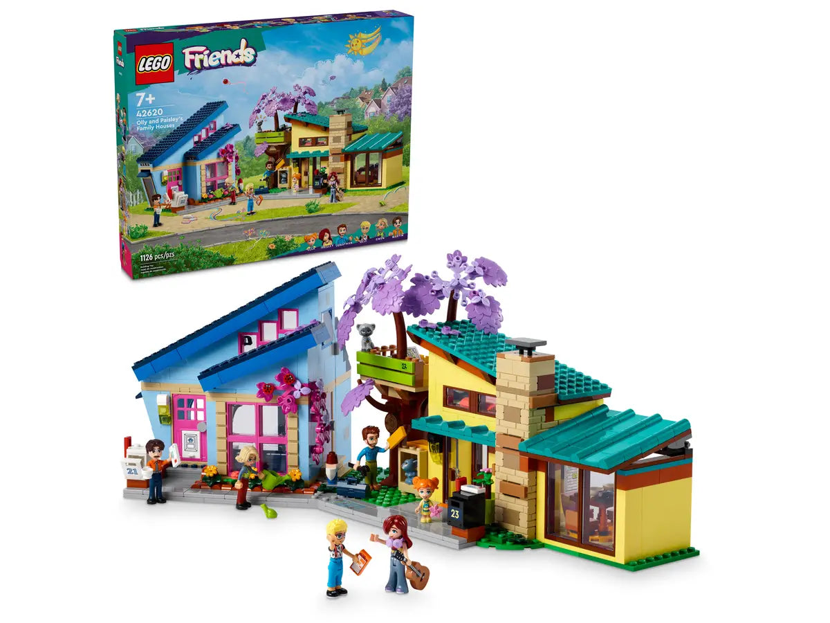 Lego Olly and Paisley's Family Houses (42620)