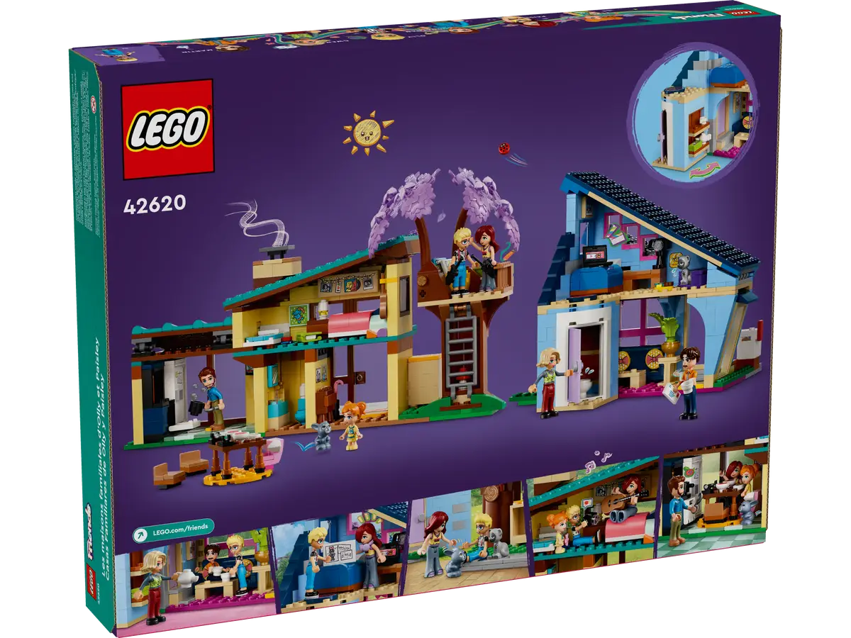 Lego Olly and Paisley's Family Houses (42620)