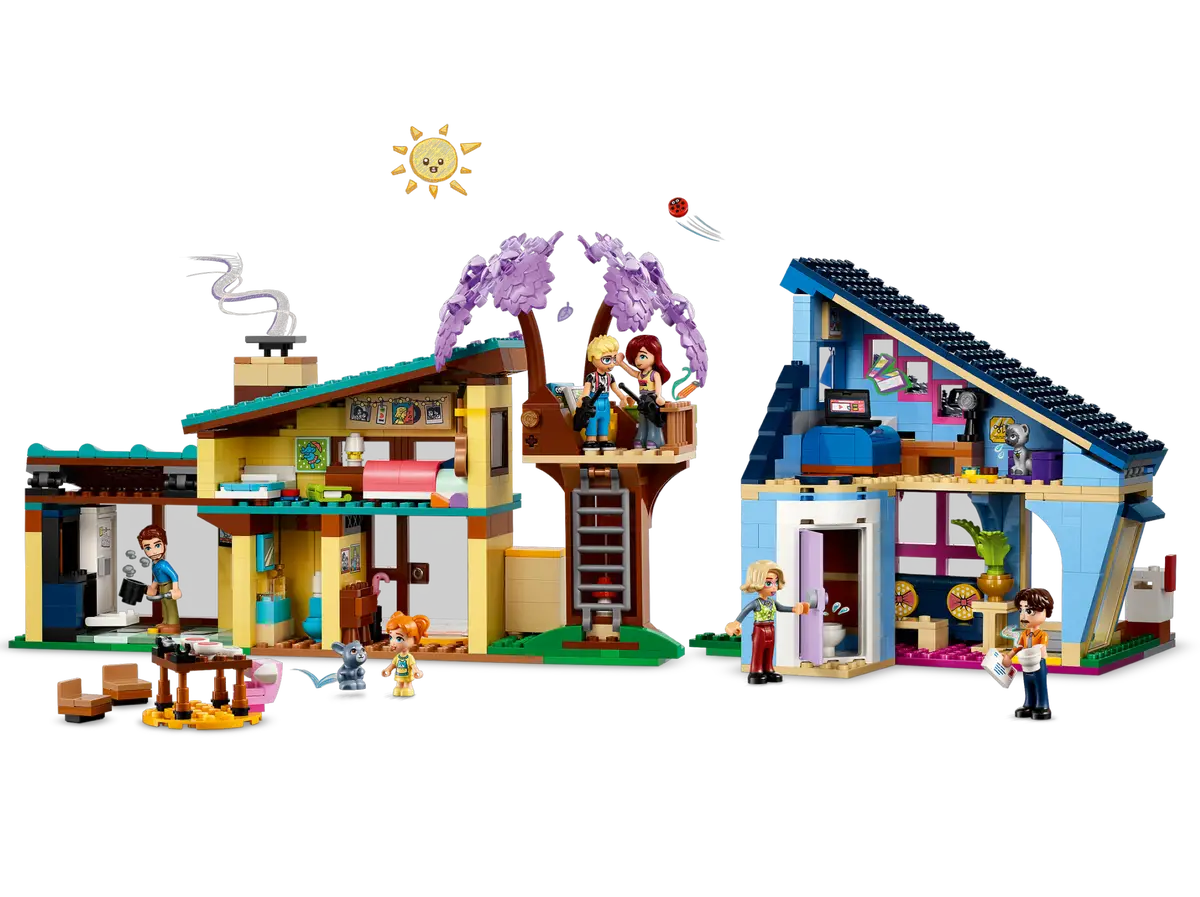 Lego Olly and Paisley's Family Houses (42620)