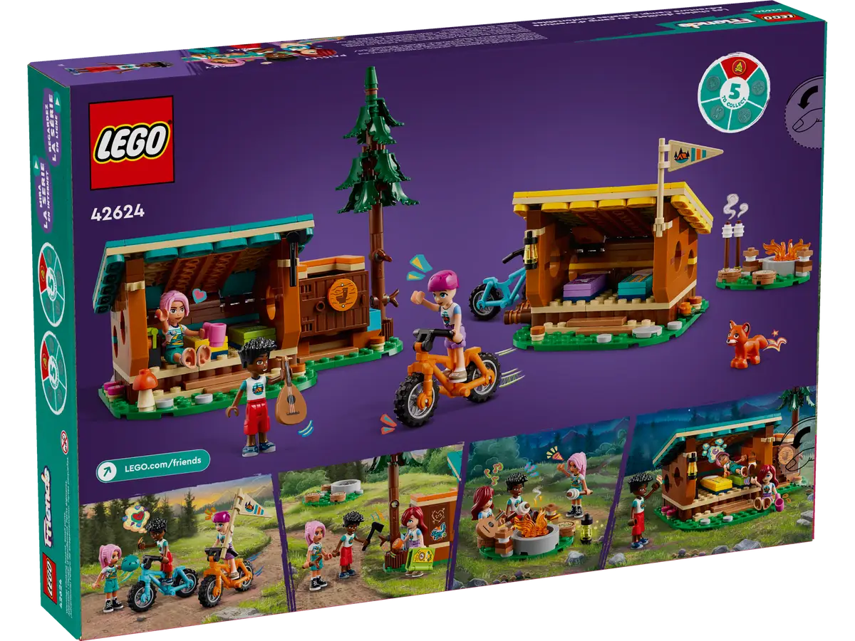 Lego Friends Adventure Camp Cozy Cabins (42624)