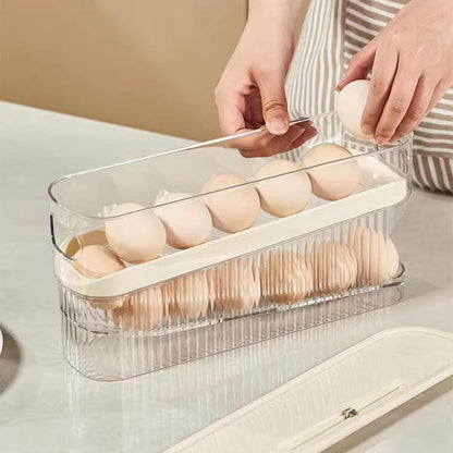Automatic Rolling Egg Storage Dispenser ( Single  Row )