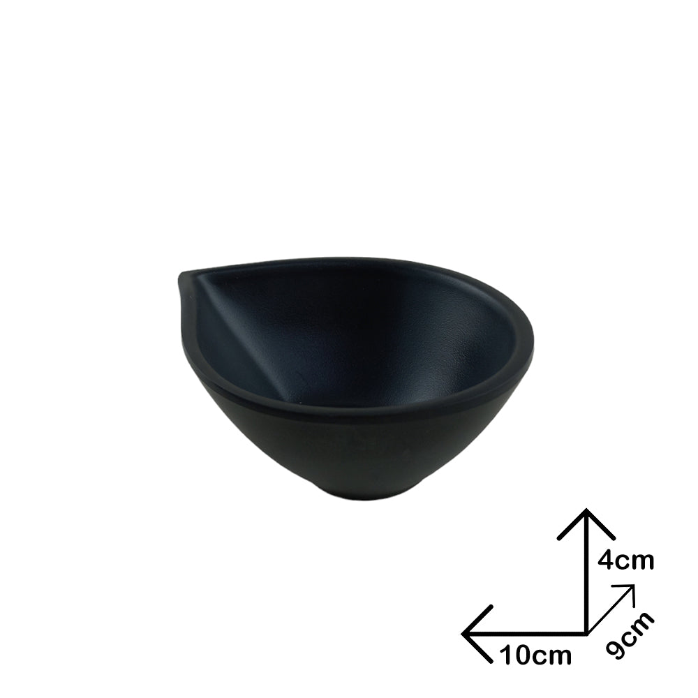 Dip Black Melamine Dinnerware
