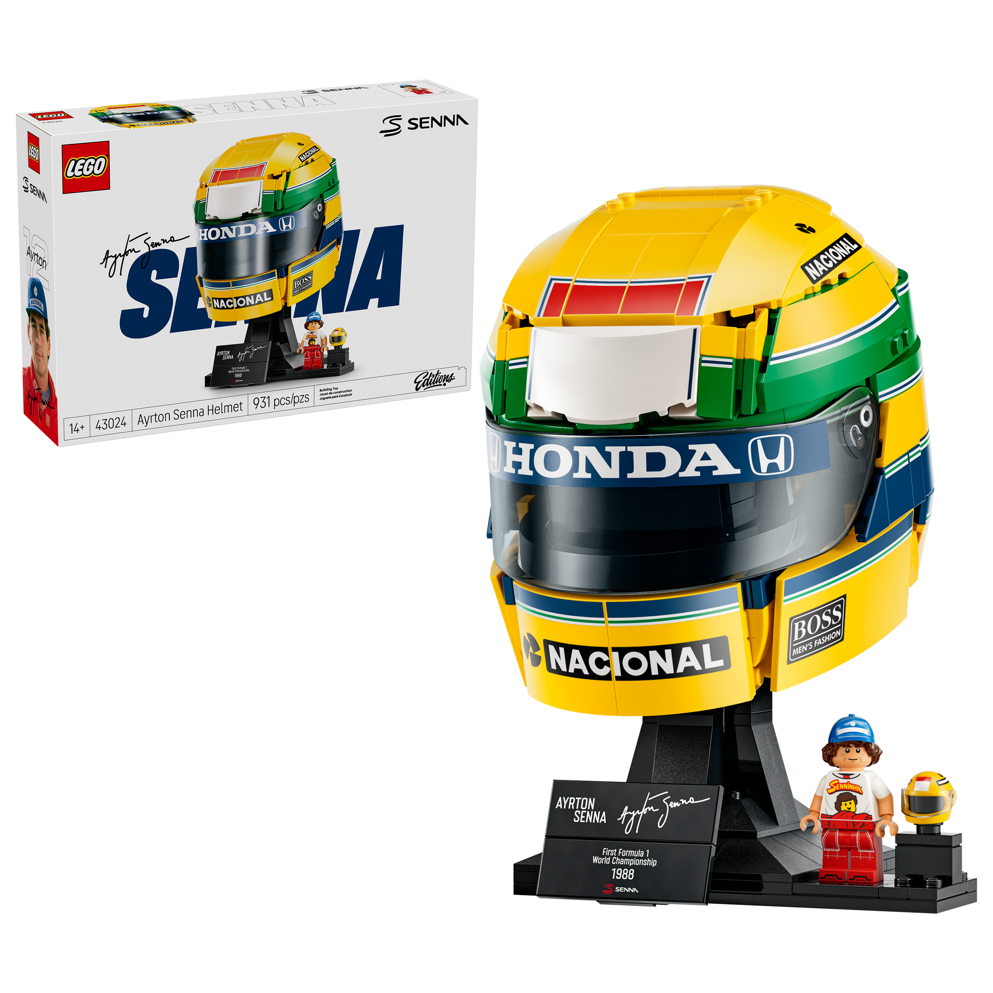 LEGO Editions - Ayrton Senna Helmet - 43024