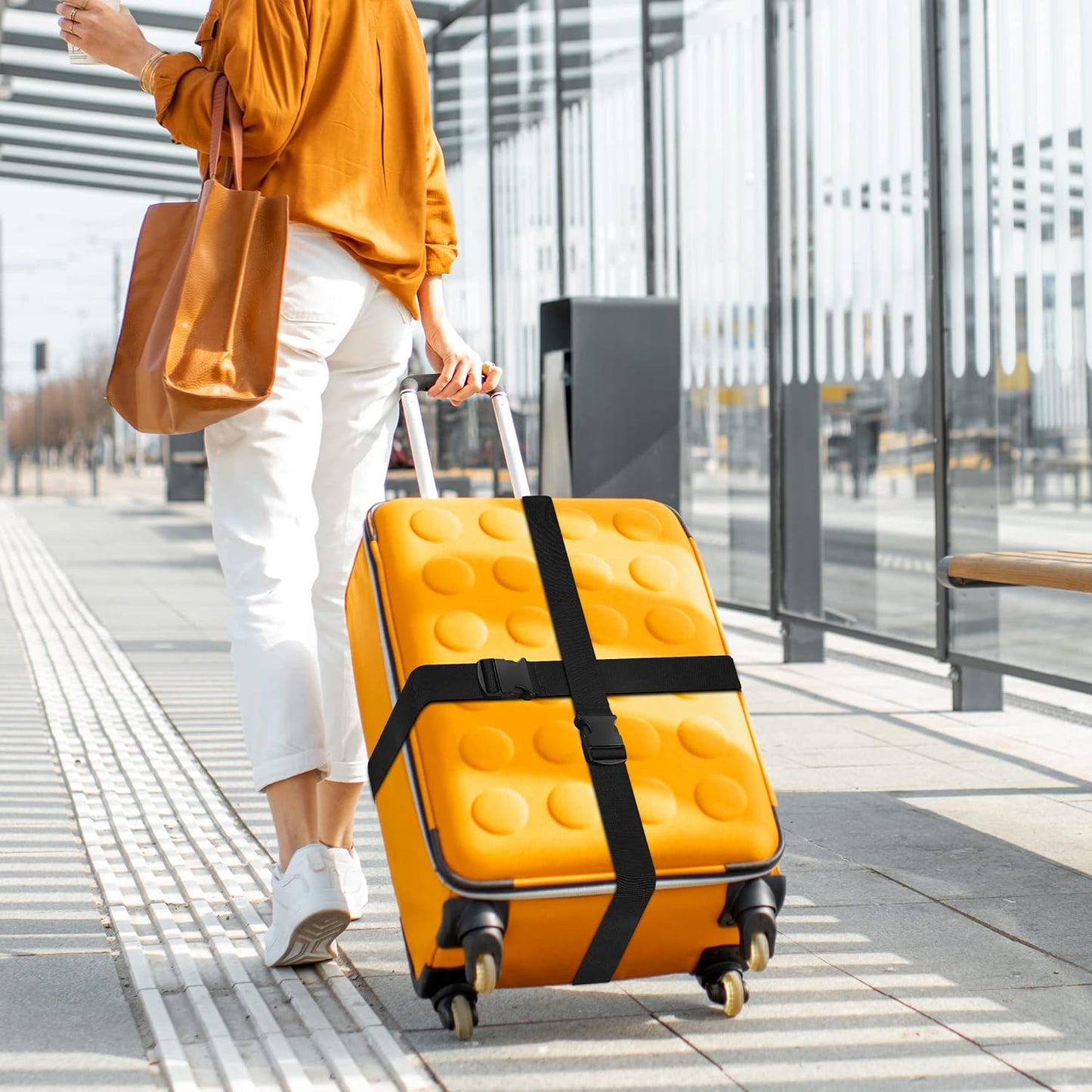 1-Piece Luggage Straps Suitcase Tag