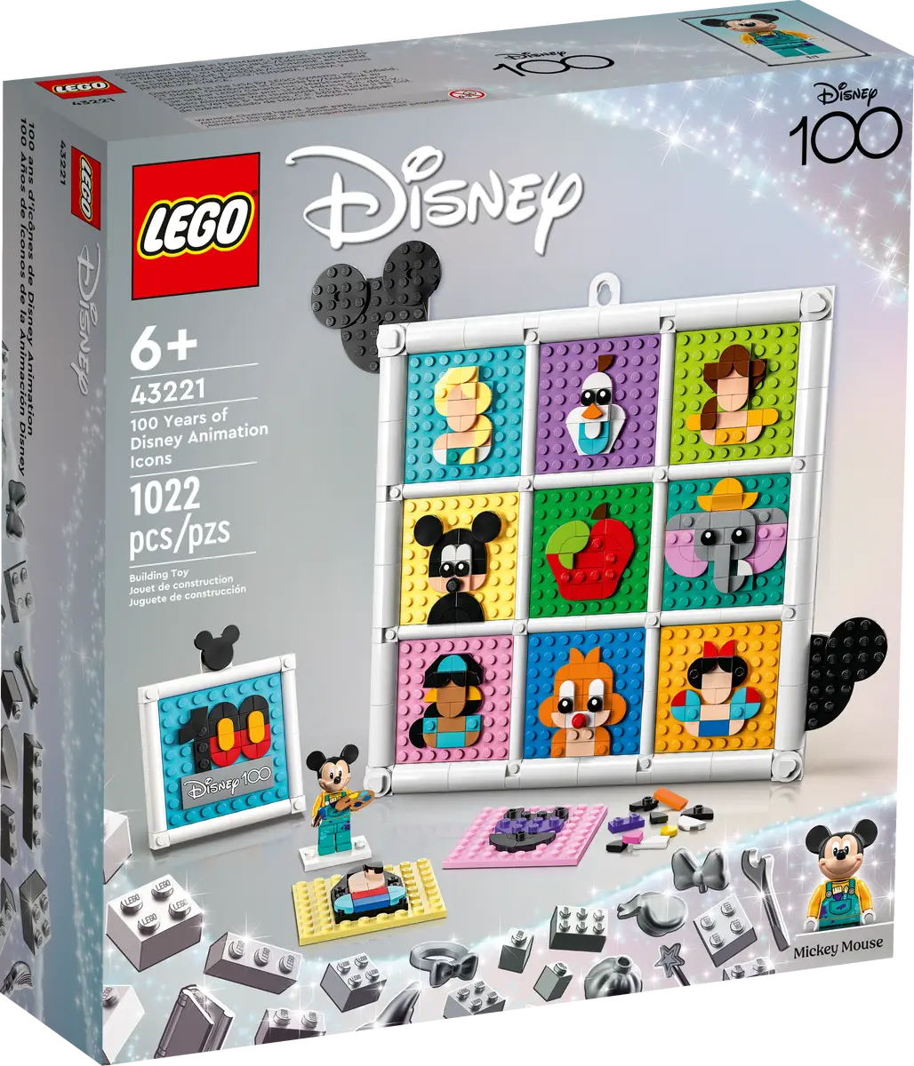 Lego 100 Years Of Disney Animation Icons (43221)