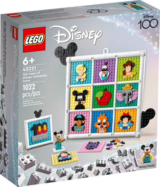 Lego 100 Years Of Disney Animation Icons (43221)