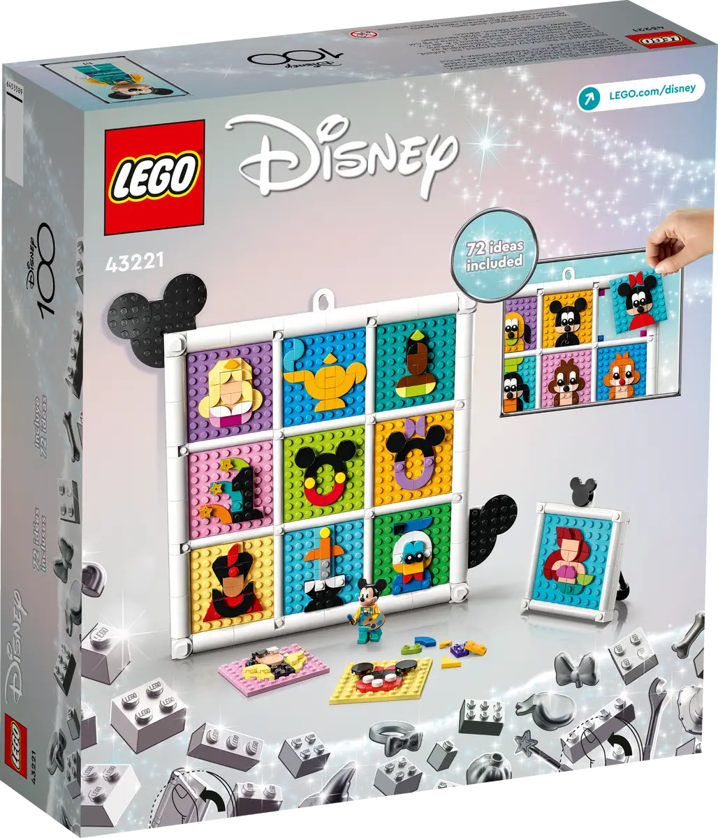 Lego 100 Years Of Disney Animation Icons (43221)