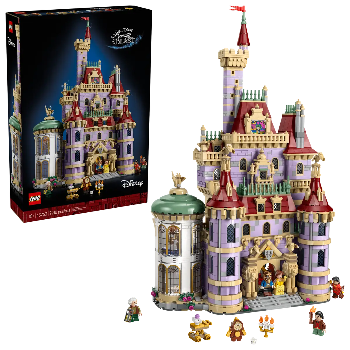 Lego Beauty and the Beast Castle (43263)