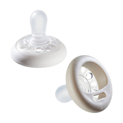 Pacifier-breast-like-silicone Natural-0-6m