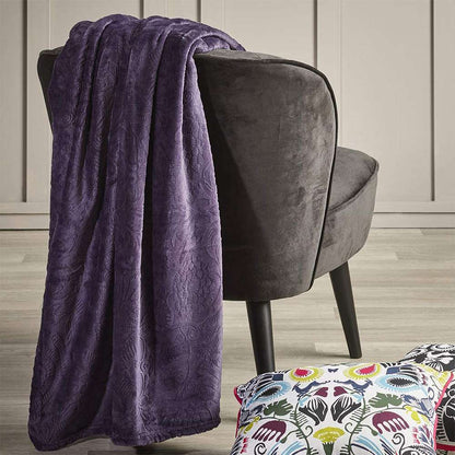 Bed spread – Plum by Christian Lacroix – 180×220 cm