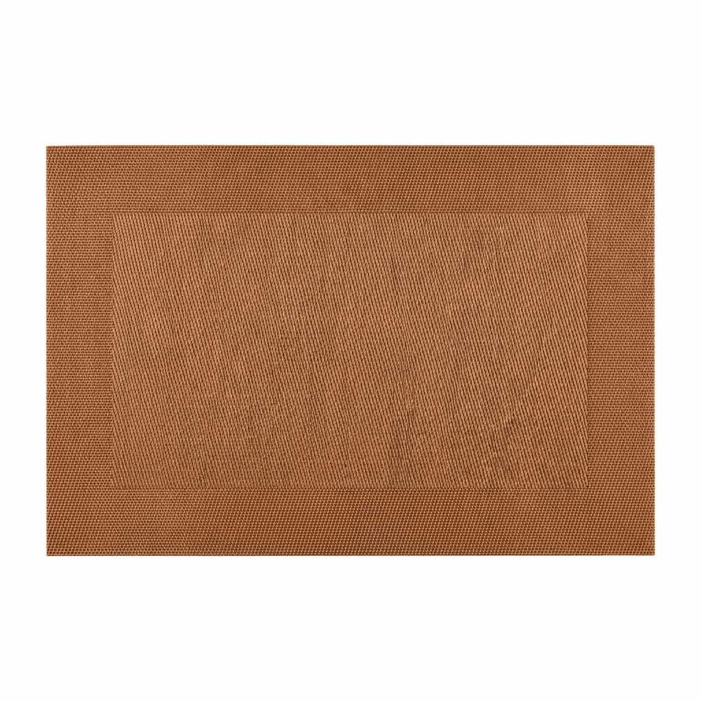 Minimalist Brown Woven Placemat