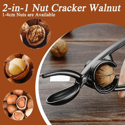 2-in-1 Chestnut & Walnut Cracker