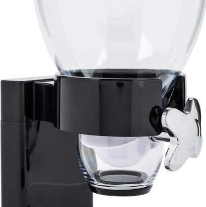 Single Cereal & Dry Food Dispenser Black