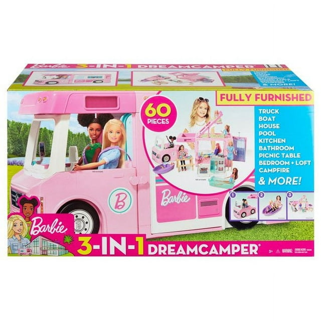 Barbie 3-in-1 Dream Camper Vehicle