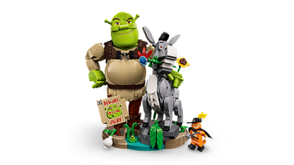 Shrek, Donkey & Puss in Boots